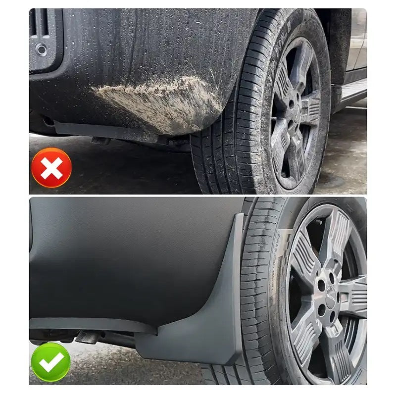 Mudguards Plastic Fender Cover for Jetour T2 ( 4 pieces )