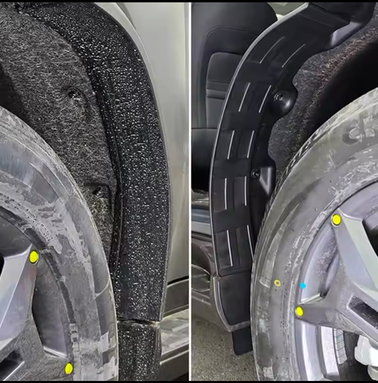 Jetour T2 Tire Mudguard Wheel Lining Mudguards