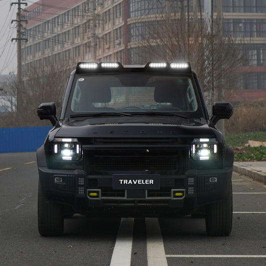 Off-road style grille