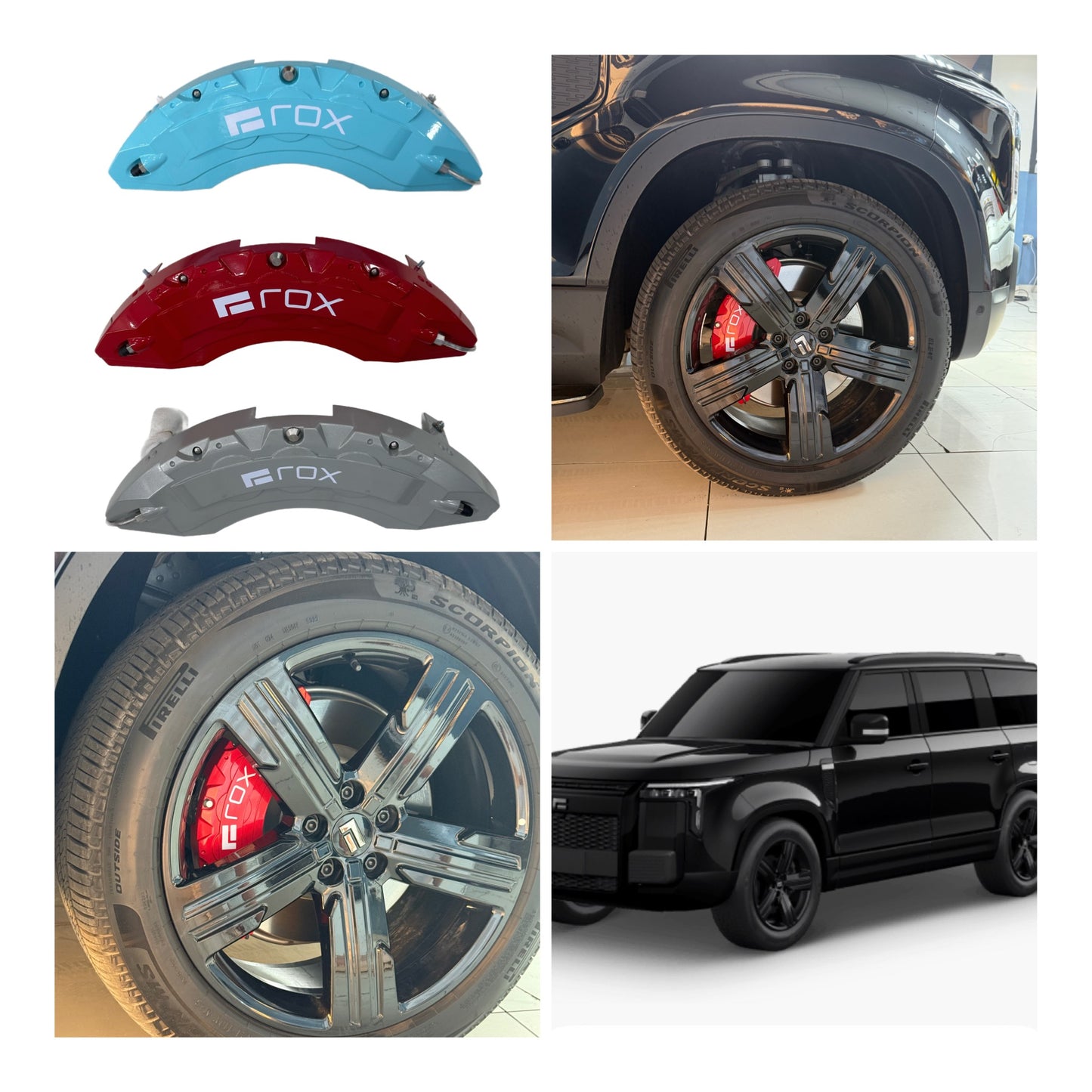 ROX 01 high quality brake caliper covers.